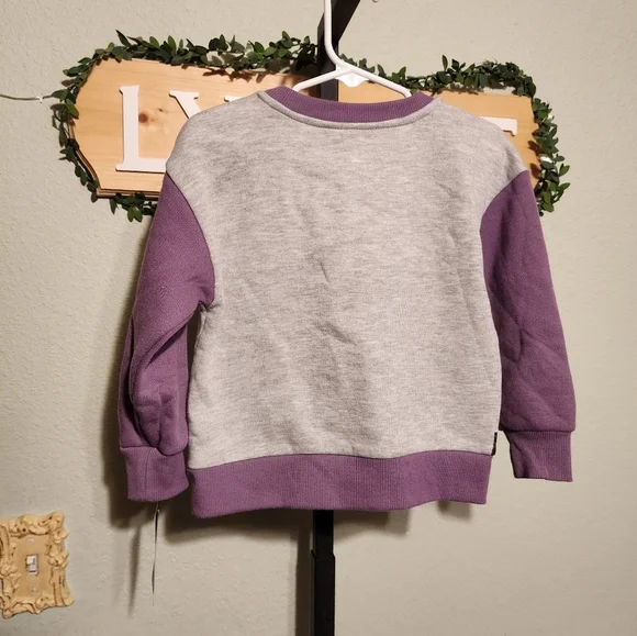 NWT Boys Marvel Wakanda Forever Sweatshirt. Size 2T. Gray - Picture 3 of 4